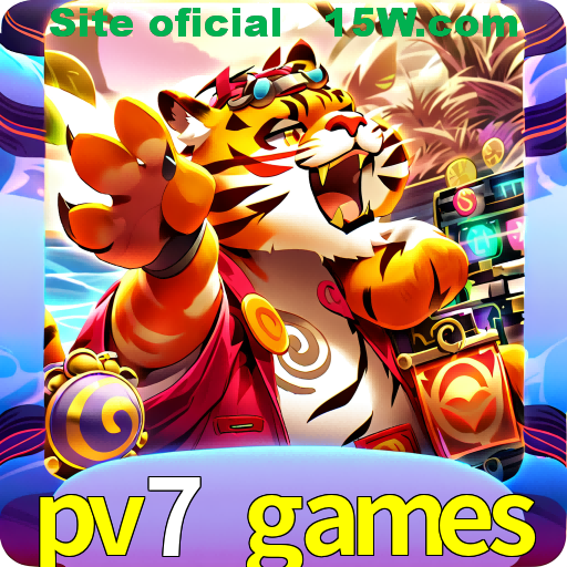 Imagem promocional da pv7 games mostrando a plataforma e suas vantagens